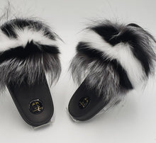 Load image into Gallery viewer, Ebony Grey Slippers