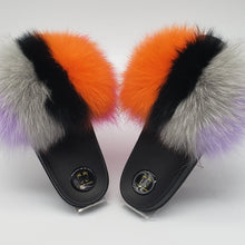 Load image into Gallery viewer, Orange Ebony Slippers