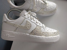 Load image into Gallery viewer, Air Force One Sneakers with Swarovski Crystals Double